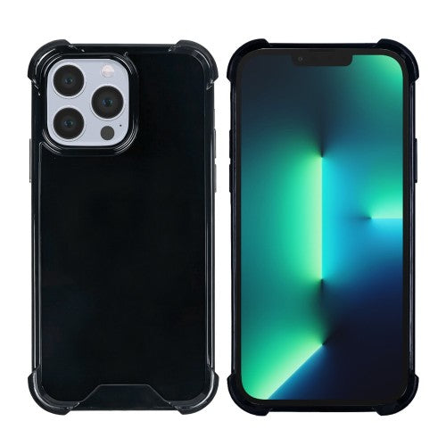 Rixus Anti-Burst – Telefoonhoesje – Beschermhoes – Zwart TPU – iPhone 13 Pro Max