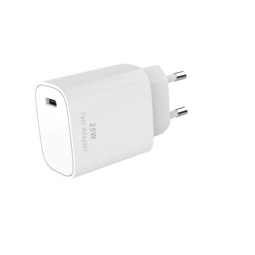 Fast Charging Adapter USB-C 25W – Snellader – Wit