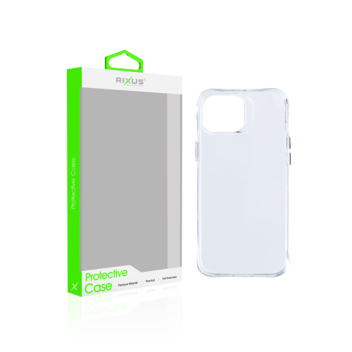 Rixus Anti Shock – Telefoonhoesje – Beschermhoes – Transparant TPU – iPhone 15 Plus