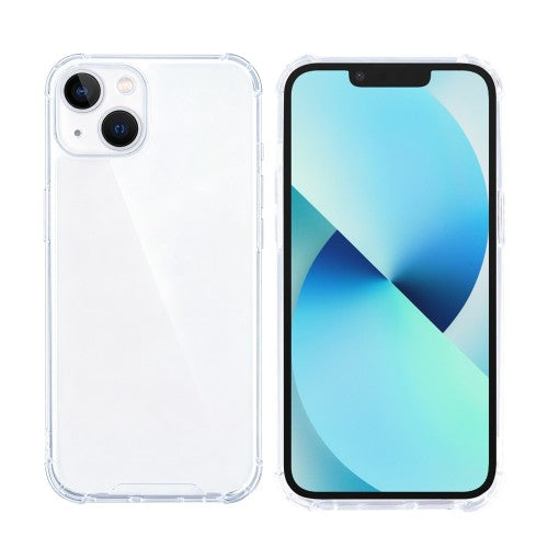 Rixus Anti-Burst – Telefoonhoesje – Beschermhoes – Transparant TPU – iPhone 13