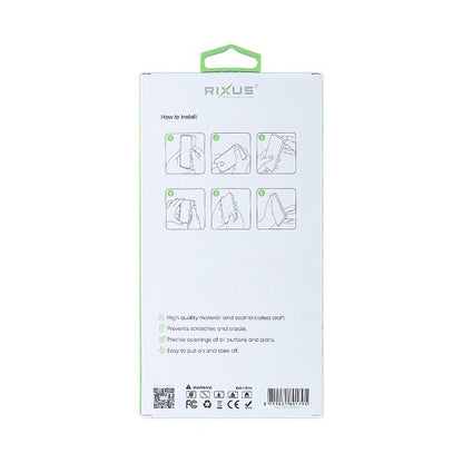 Rixus Armor-X - Telefoonhoesje - Anti-Burst Beschermhoes - Transparant Design - iPhone 16 Pro