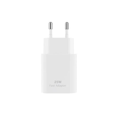 PD Adapter USB-C naar USB-C 25W – Snellader met Kabel – Wit