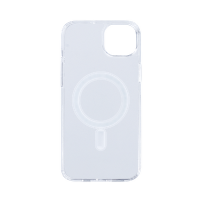 Rixus Magnetic Clear – Telefoonhoesje – MagSafe Case – Transparant TPU – iPhone 15 Plus