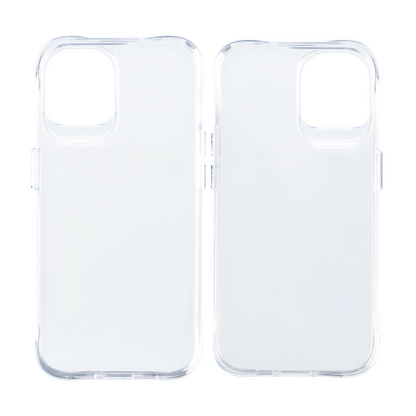 Rixus Anti Shock – Telefoonhoesje – Transparant TPU – iPhone 12 / 12 Pro