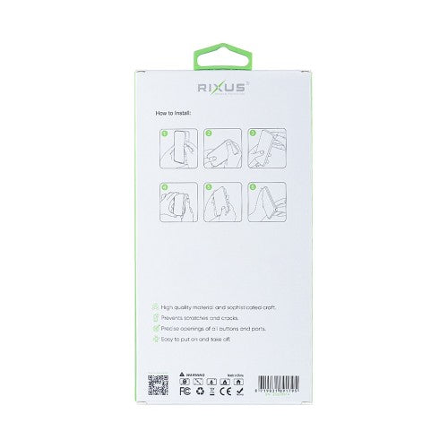 Rixus Anti-Burst – Telefoonhoesje – MagSafe Case – Transparant TPU – iPhone 14 Pro