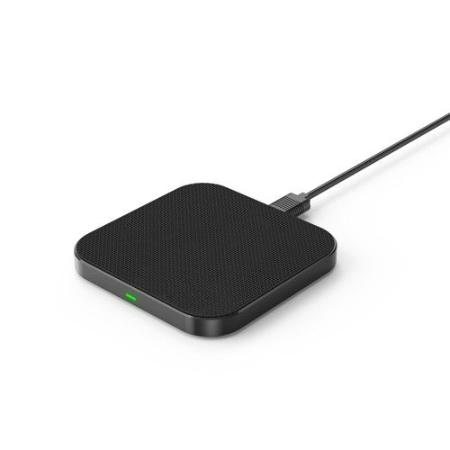 Rixus RXWC25 15W Wireless Fast Charger – Qi Wireless Charging Pad – Black