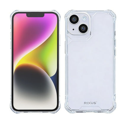 Rixus Armor-X Anti Shock – Telefoonhoesje – Beschermhoes – Transparant TPU – iPhone 14