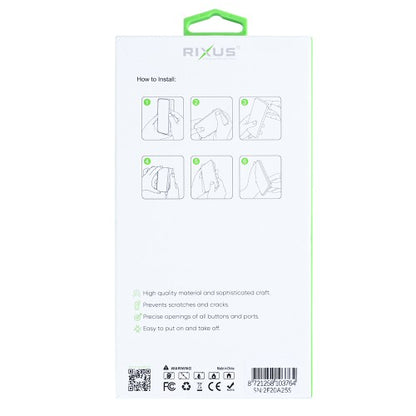 Rixus Anti-Burst – iPhone 16e/17e Hoesje – MagSafe Compatibel – Schokbestendig – Transparant