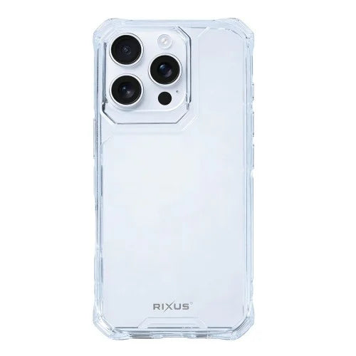 Rixus Armor-X – Telefoonhoesje – Anti-Shock Beschermhoes – Transparant TPU – iPhone 16 Pro