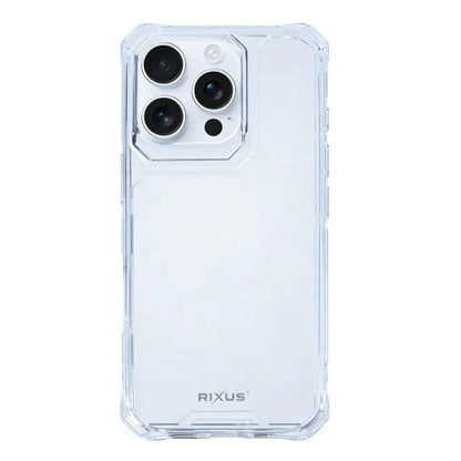Rixus Armor-X – Telefoonhoesje – Anti-Shock Beschermhoes – Transparant TPU – iPhone 16 Pro
