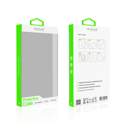 Rixus Anti Shock – Telefoonhoesje – Beschermhoes – Transparant TPU – iPhone 15 Plus