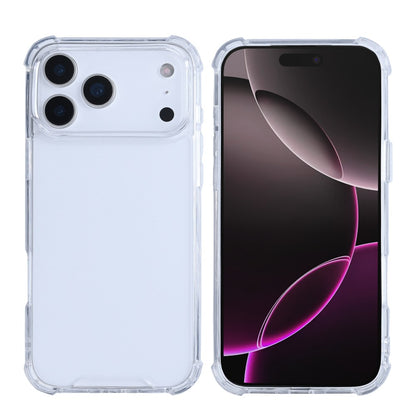 iPhone 17 Pro Telefoonhoesje Transparant - Rixus Anti-Burst Case