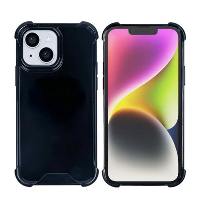 Rixus Anti-Burst – Telefoonhoesje – Beschermhoes – Zwart TPU – iPhone 14