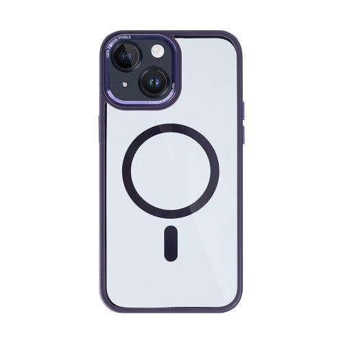 Rixus Classic 04 – Telefoonhoesje – MagSafe Case – Paars – iPhone 14 Plus
