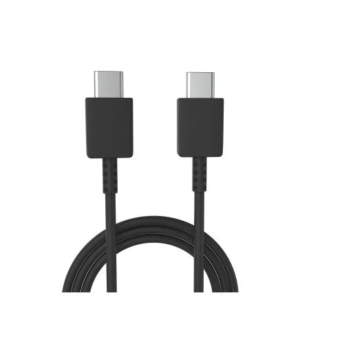 PD Adapter USB-C naar USB-C 25W – Snellader met Kabel – Zwart