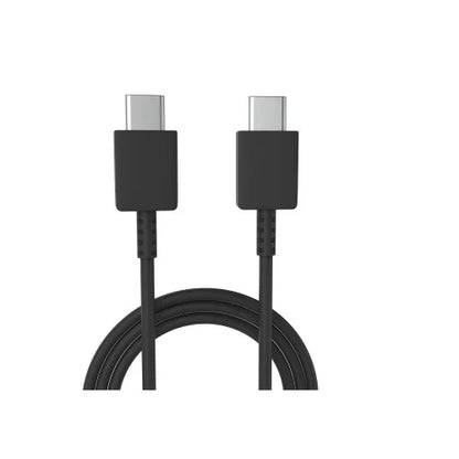 PD Adapter USB-C naar USB-C 25W – Snellader met Kabel – Zwart