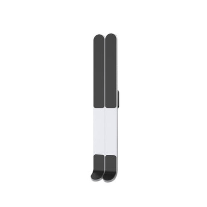 Rixus RXHW46 Laptop Standaard Opvouwbaar – Verstelbaar & Ergonomisch – Aluminium – Zilver