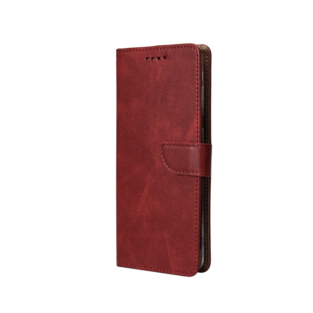 iPhone 17 Pro Bookcase hoesje portemonnee- Rixus - Donkerrood