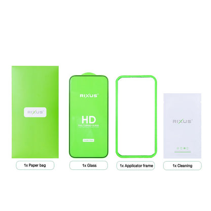 Rixus Clear HD Tempered Glass - iPhone 16 Pro Screenprotector