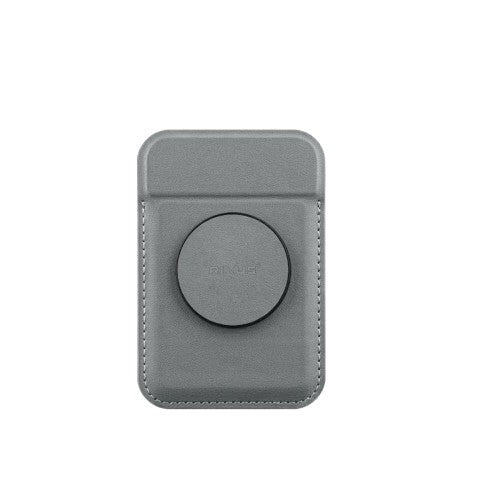 Rixus RXCH20B MagSafe Kaarthouder – Magnetische Pasjeshouder voor iPhone – Compact & Stijlvol – Lichtgrijs