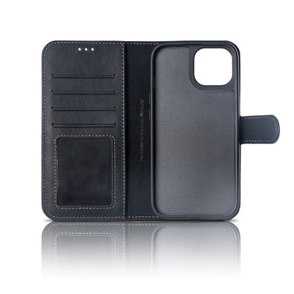 Rixus Duo – Telefoonhoesje – Magnetische Wallet Case – Afneembaar 2-in-1 Design – Zwart – iPhone 16 Pro Max
