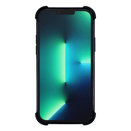 Rixus Anti-Burst – Telefoonhoesje – Beschermhoes – Zwart TPU – iPhone 13 Pro Max