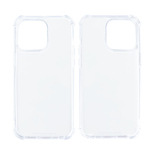 Rixus Anti-Burst – Telefoonhoesje – Beschermhoes – Transparant TPU – iPhone 15 Pro Max