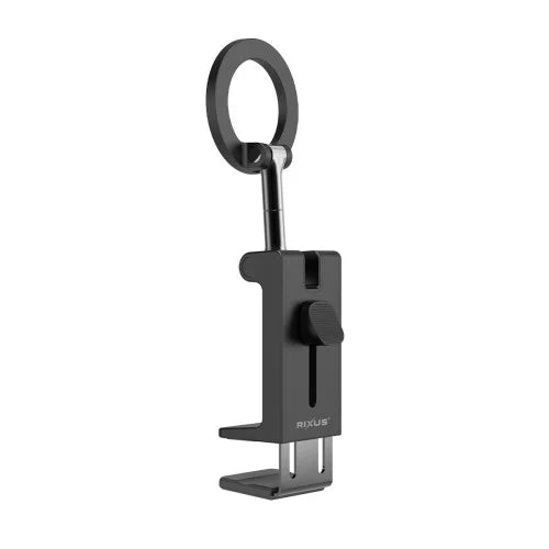 Rixus RXHM92 Travel MagSafe Telefoonhouder – Opvouwbare Bureauhouder voor Smartphone – Zwart