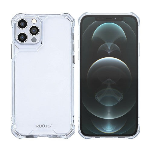 Rixus Armor-X Anti Shock – Telefoonhoesje – Transparant TPU – iPhone 12 Pro Max