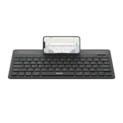 Rixus RXWK01 Ultra Slim Bluetooth Toetsenbord – Compact & Draadloos – Universeel