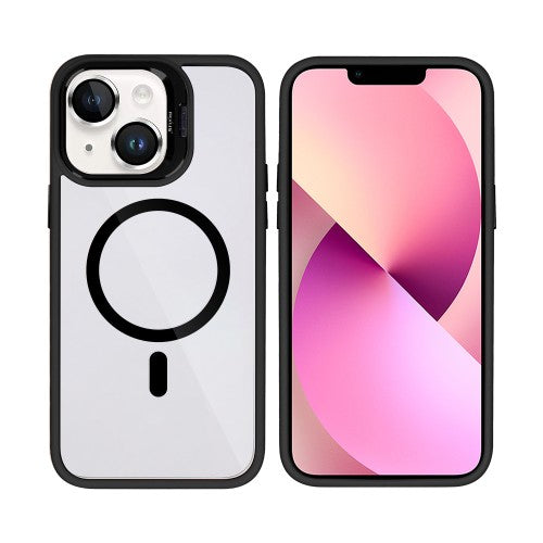 Rixus Classic 03 – Telefoonhoesje – MagSafe Case – Zwart – iPhone 13