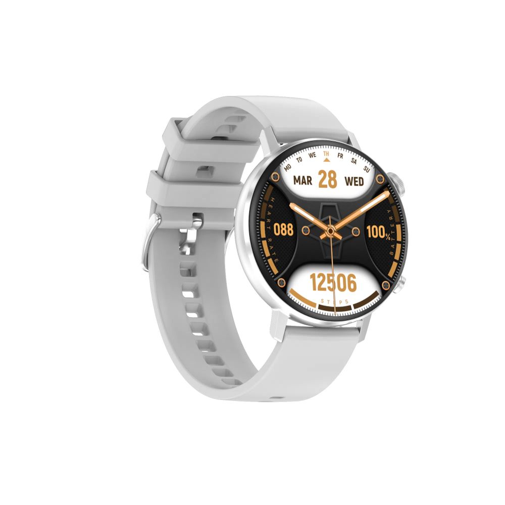 Smartwatch met GPS en Hartslagmeter – DT88 Max Zilver