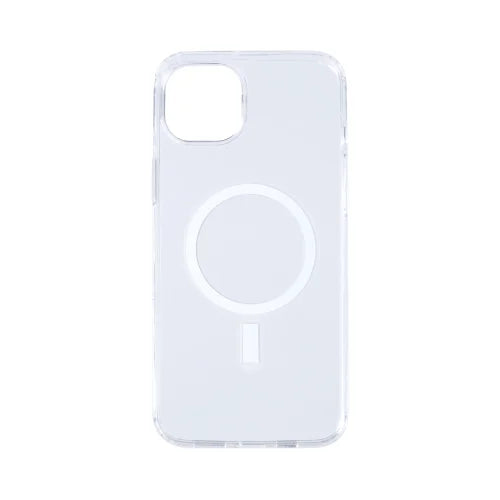 Rixus Magnetic Clear – Telefoonhoesje – MagSafe Case – Transparant TPU – iPhone 15 Plus