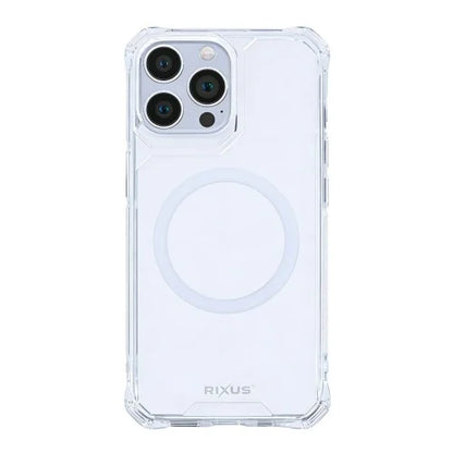 Rixus Armor-X Anti Shock – Telefoonhoesje – MagSafe Beschermhoes – Transparant TPU – iPhone 14 Pro Max