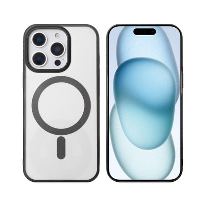 Rixus Instinct Mag – Telefoonhoesje – MagSafe Case – Beschermhoes – Zwart – iPhone 15 Pro Max