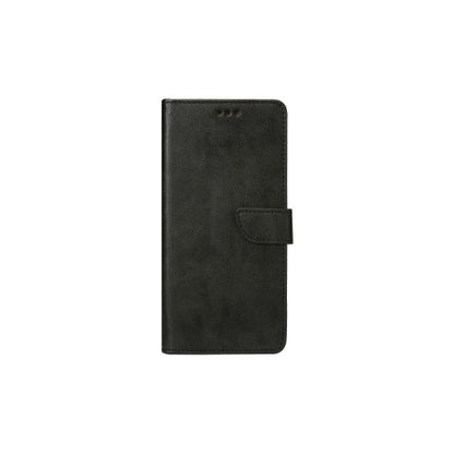 Rixus Bookcase – Telefoonhoesje – Wallet Case – Kunstleer – Zwart – iPhone 12 Pro Max
