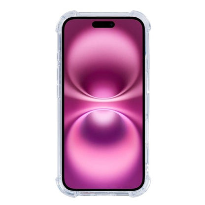 Rixus Anti-Burst – Telefoonhoesje – MagSafe Case – Transparant TPU – iPhone 16 Plus