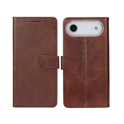iPhone 17 Air Bookcase hoesje portemonnee- Rixus - Bruin