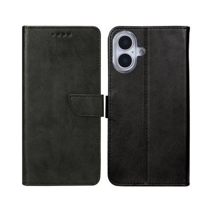 iPhone 17 Bookcase hoesje portemonnee- Rixus - Zwart