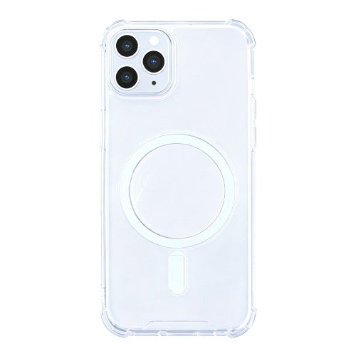 Rixus Anti-Burst – Phone Case – MagSafe Case – Transparent TPU – iPhone 11 Pro