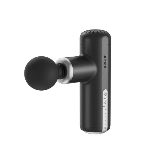 Rixus RXMG01 Mini Massage Gun Pro – Massage Gun – Compact Spiermassage Apparaat – Zwart
