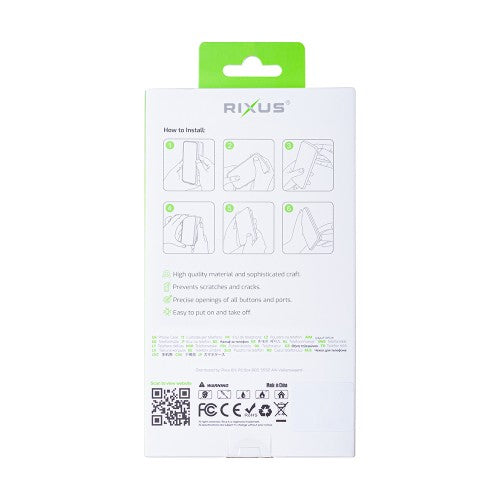 Rixus Instinct Mag – Telefoonhoesje – MagSafe Case – Beschermhoes – Zwart – iPhone 15 Pro Max