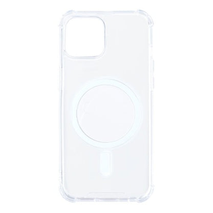 Rixus Anti-Burst – Telefoonhoesje – MagSafe Case – Transparant TPU – iPhone 14 Pro