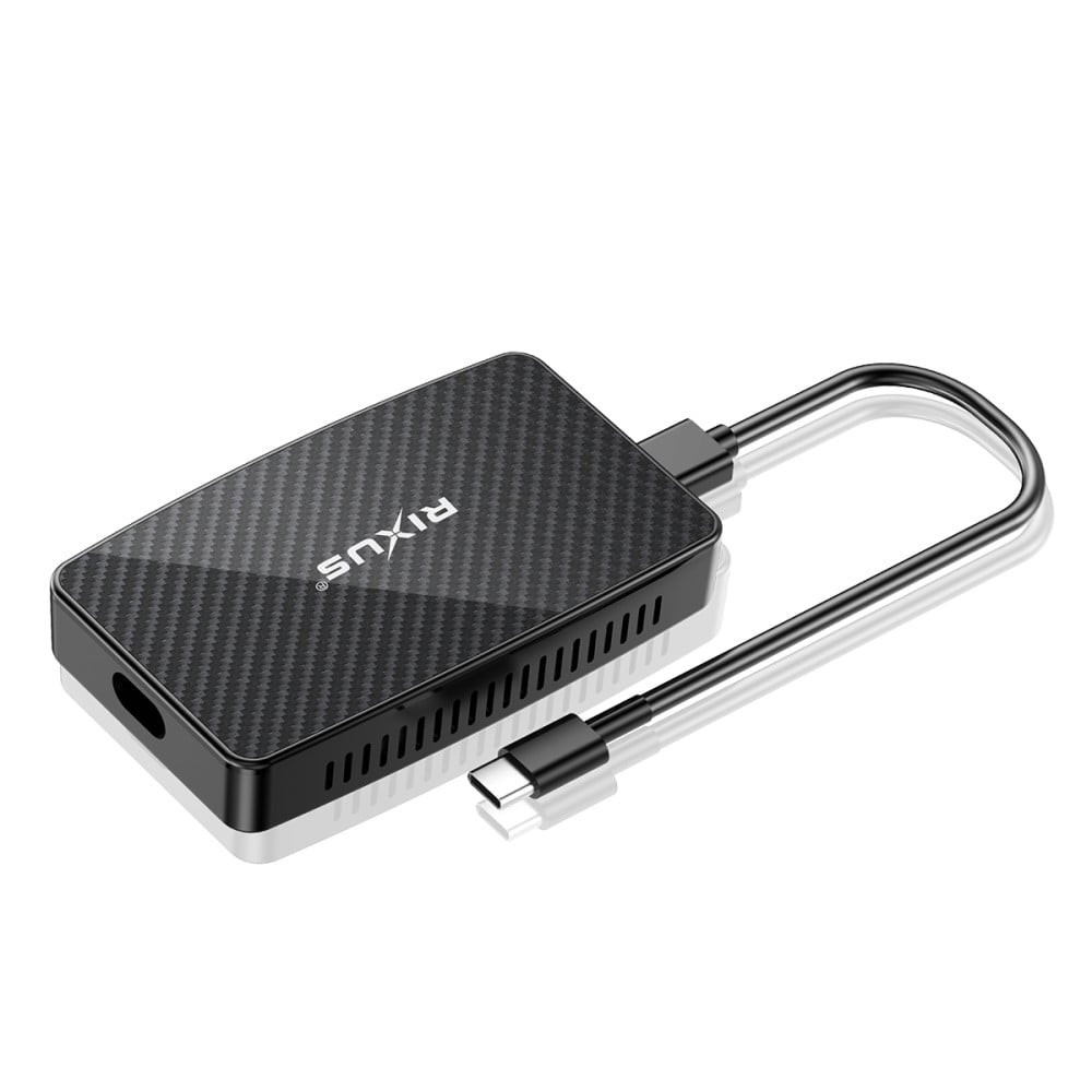 Rixus RXCP01 Draadloze CarPlay Adapter - Bluetooth - Zwart