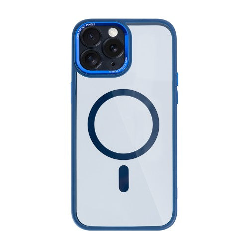 Rixus Classic 04 – Telefoonhoesje – MagSafe Case – Donkerblauw – iPhone 11 Pro