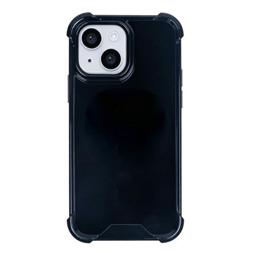 Rixus Anti-Burst – Telefoonhoesje – Beschermhoes – Zwart TPU – iPhone 14 Plus