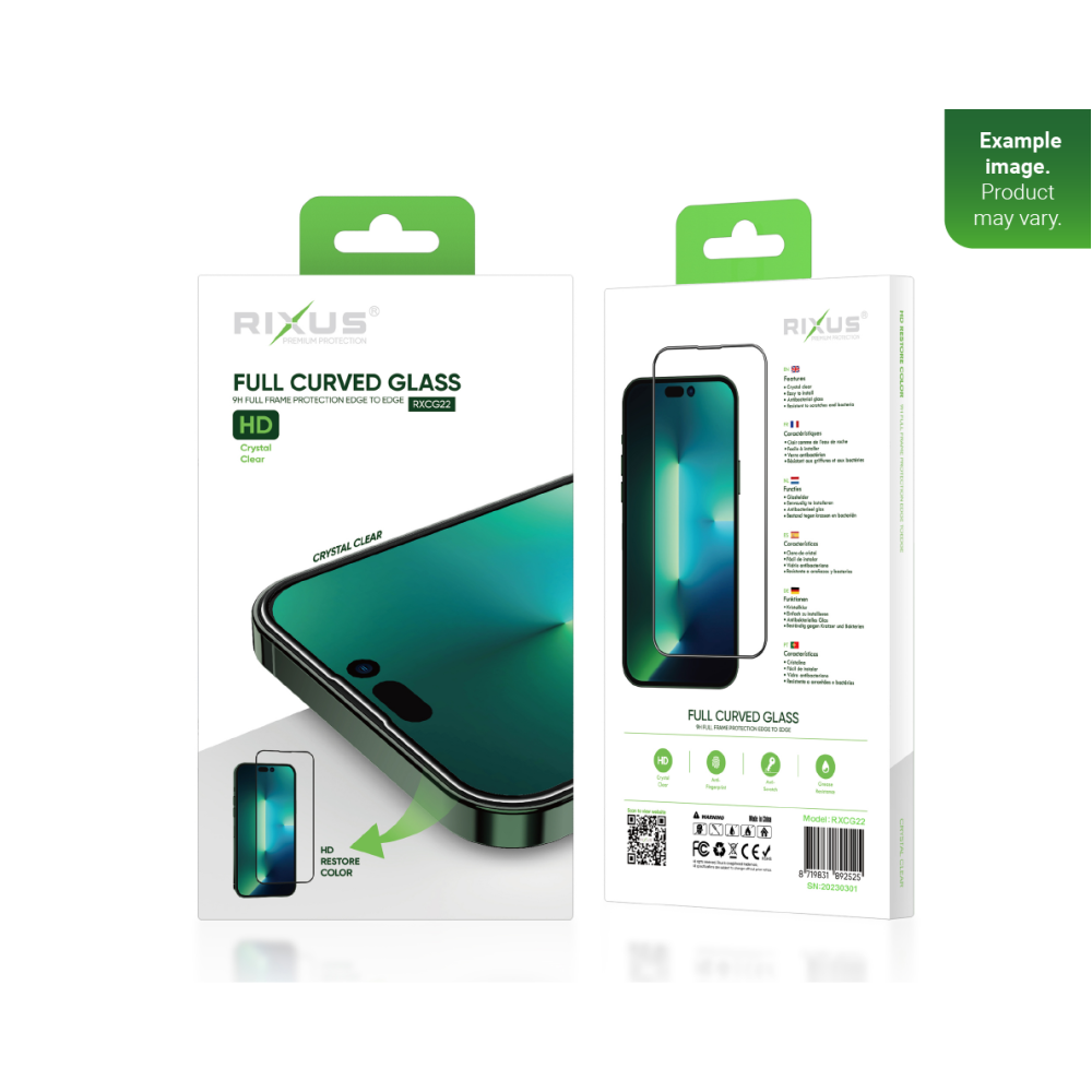 Rixus Clear HD Tempered Glass - iPhone 11/XR Screenprotector