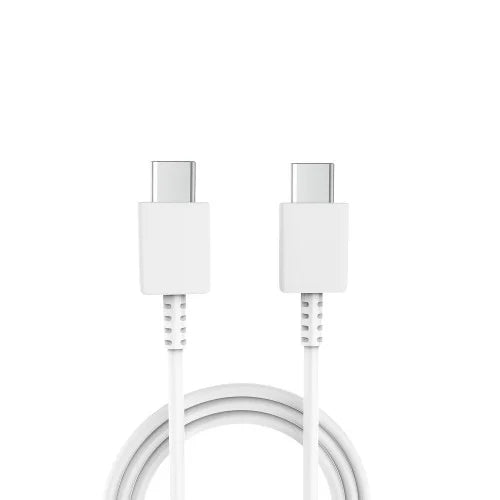 PD Adapter USB-C naar USB-C 25W – Snellader met Kabel – Wit