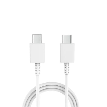 PD Adapter USB-C naar USB-C 25W – Snellader met Kabel – Wit