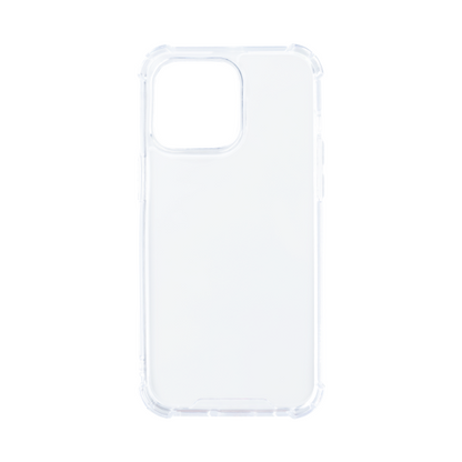 Rixus Anti-Burst – Telefoonhoesje – Beschermhoes – Transparant TPU – iPhone 15 Pro Max